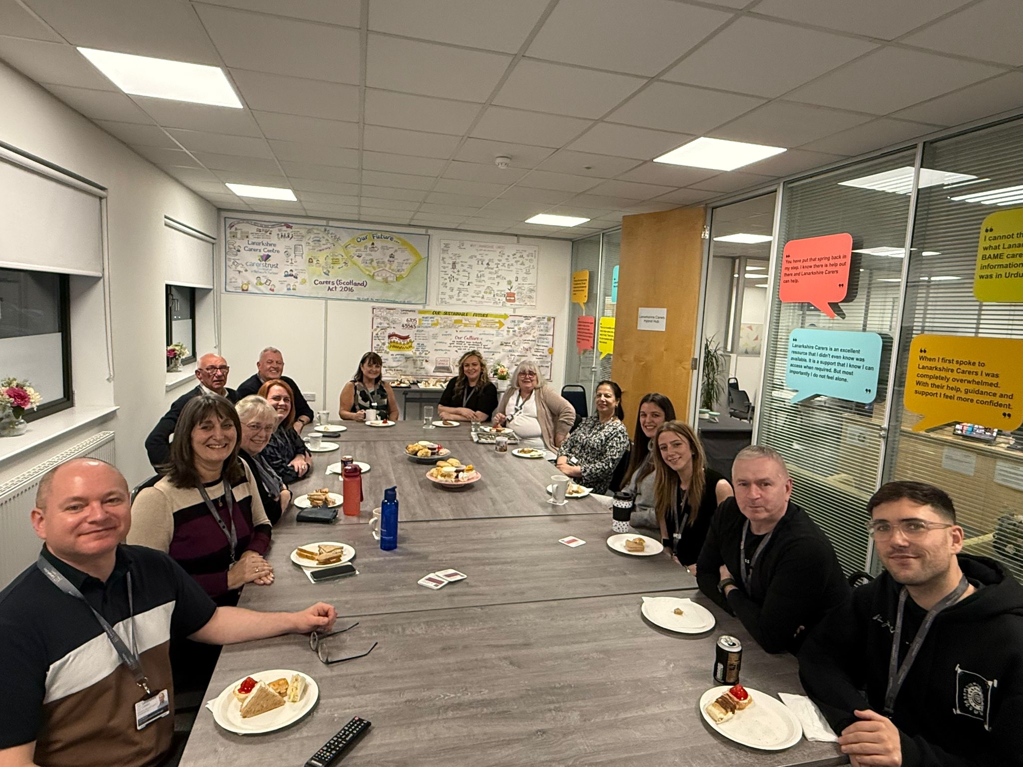 Celebrating Trustees’ Week at Lanarkshire Carers